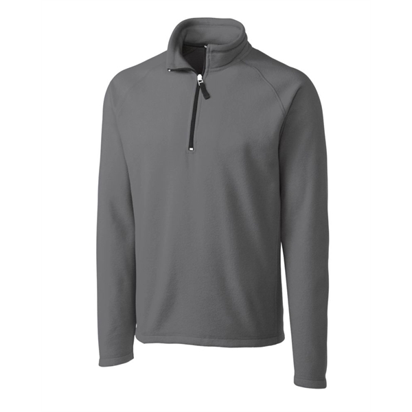 Men's jacket with a half-zip, self-fabric mock neck, two front zippered... from ASI 47965 Cutter & Buck