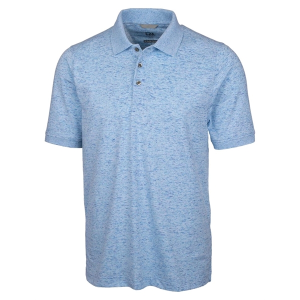 Men's polo with short sleeves, moisture-wicking performance, UPF 35+ protection, and... from ASI 47965 Cutter & Buck
