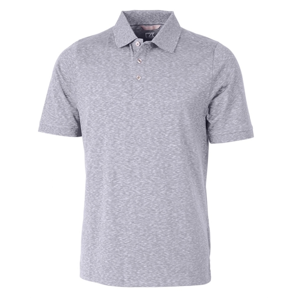 Men's polo with short sleeves, moisture-wicking performance, UPF 35+ protection, and... from ASI 47965 Cutter & Buck
