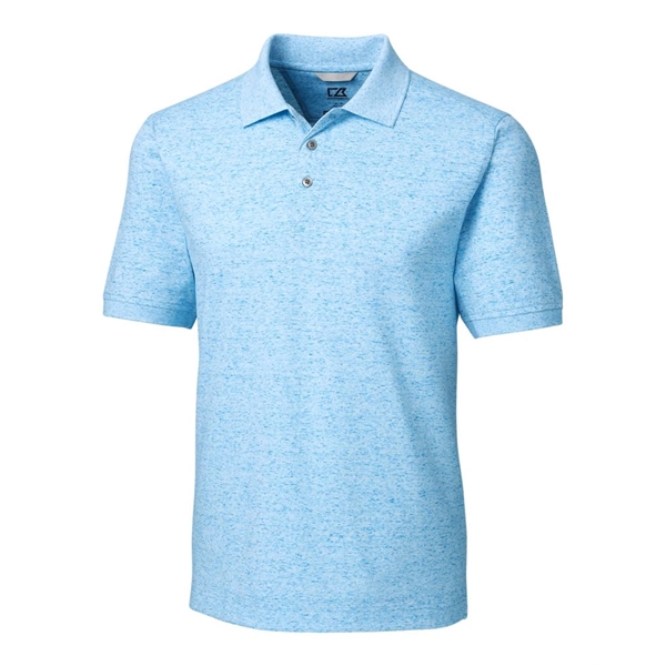 Men's polo with short sleeves, moisture-wicking performance, UPF 35+ protection, and... from ASI 47965 Cutter & Buck