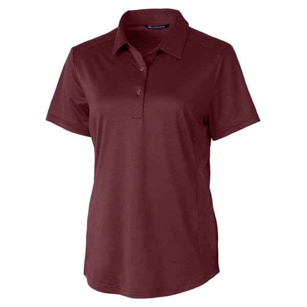 Women's polo with short sleeves, moisture-wicking performance UPF 50+ protection, and... from ASI 47965 Cutter & Buck