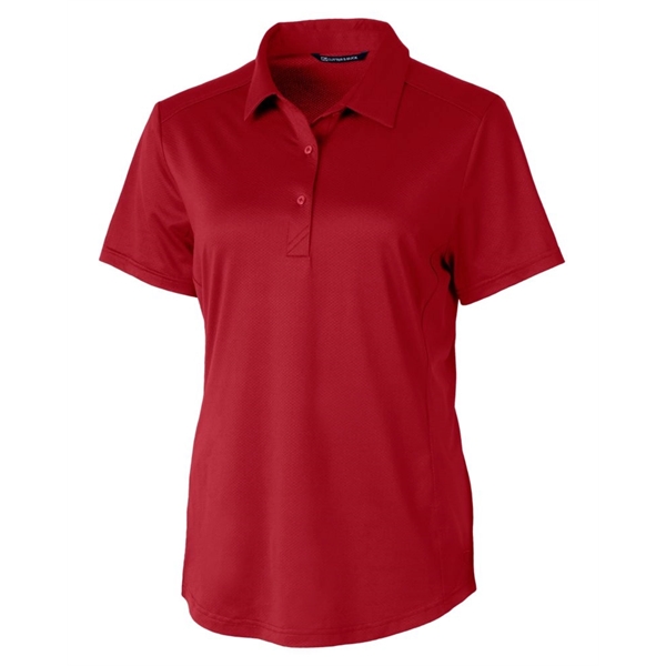 Women's polo with short sleeves, moisture-wicking performance UPF 50+ protection, and... from ASI 47965 Cutter & Buck