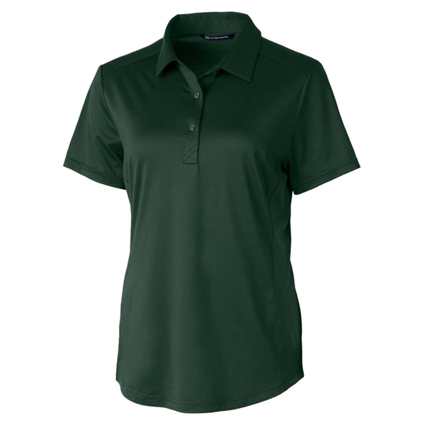 Women's polo with short sleeves, moisture-wicking performance UPF 50+ protection, and... from ASI 47965 Cutter & Buck