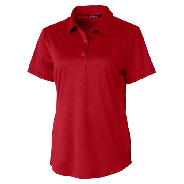 Women's polo with short sleeves, moisture-wicking performance UPF 50+ protection, and... from ASI 47965 Cutter & Buck