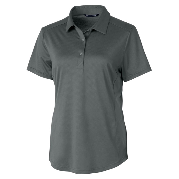 Women's polo with short sleeves, moisture-wicking performance UPF 50+ protection, and... from ASI 47965 Cutter & Buck