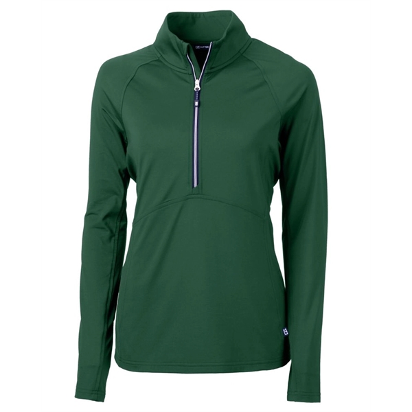Women's pullover with a half-zip, raglan sleeves, and locker loop.... from ASI 47965 Cutter & Buck