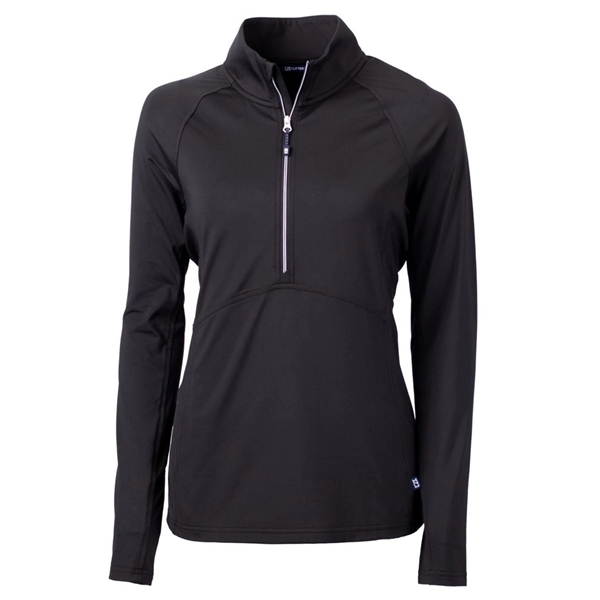 Women's pullover with a half-zip, raglan sleeves, and locker loop.... from ASI 47965 Cutter & Buck