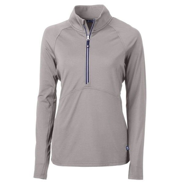Women's pullover with a half-zip, raglan sleeves, and locker loop.... from ASI 47965 Cutter & Buck