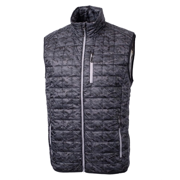 Men's puffer vest with a full-zip, insulation, wind and water resistance,... from ASI 47965 Cutter & Buck