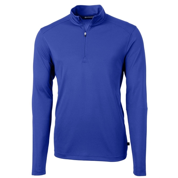Men's sweatshirt with a quarter-zip, UPF25+ protection, moisture-wicking performance, and mock... from ASI 47965 Cutter & Buck