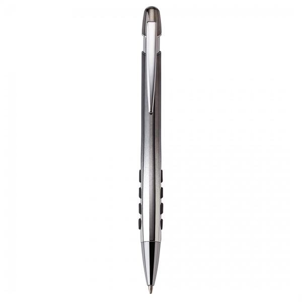 Heavyweight plastic and metal push-action pen. For best imprint results, we... from ASI 88660 Spector & Co.
