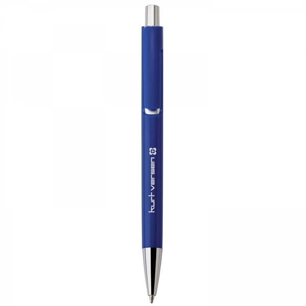 Heavyweight plastic push-action pen.PACKAGING Bulk 100 units per bag. DEFAULT BRANDING... from ASI 88660 Spector & Co.