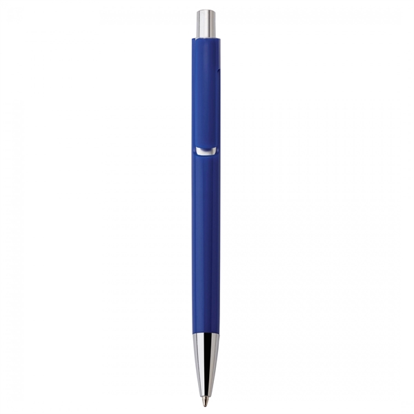 Heavyweight plastic push-action pen.PACKAGING Bulk 100 units per bag. DEFAULT BRANDING... from ASI 88660 Spector & Co.