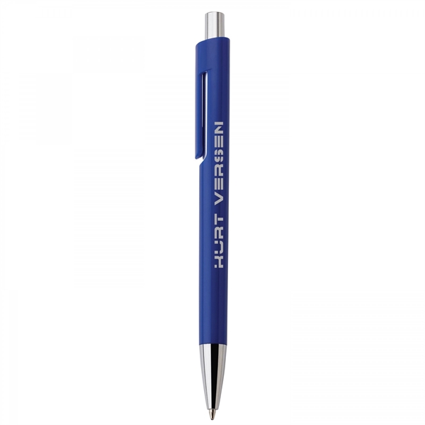 Heavyweight plastic push-action pen.PACKAGING Bulk 100 units per bag. DEFAULT BRANDING... from ASI 88660 Spector & Co.