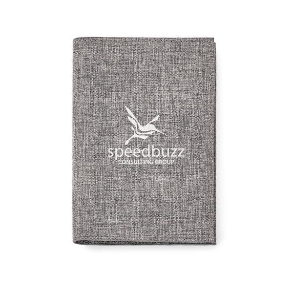 Passport holder with 16-page saddle stitched booklet.... from ASI 88660 Spector & Co.