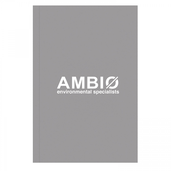 ECO notebook with perfect binding, 13 pt soft cover and 144... from ASI 88660 Spector & Co.