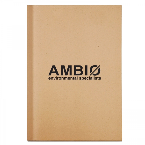 ECO notebook with perfect binding, 13 pt soft cover and 144... from ASI 88660 Spector & Co.