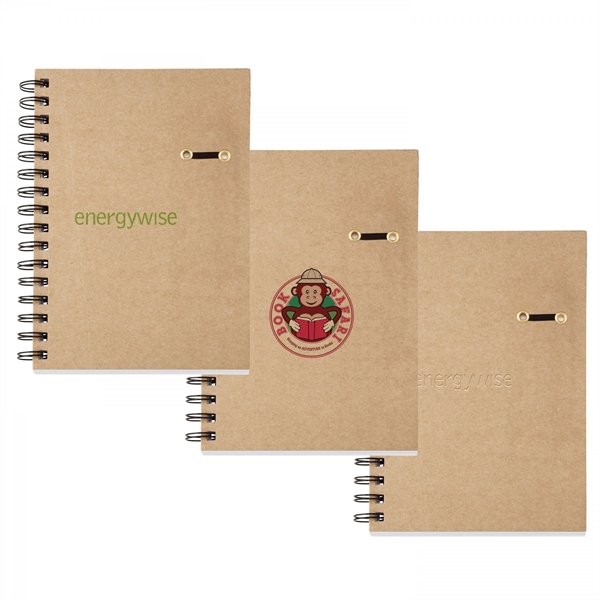 Non-refillable hard cover notebook contains 160 ivory lined pages Cover made... from ASI 88660 Spector & Co.