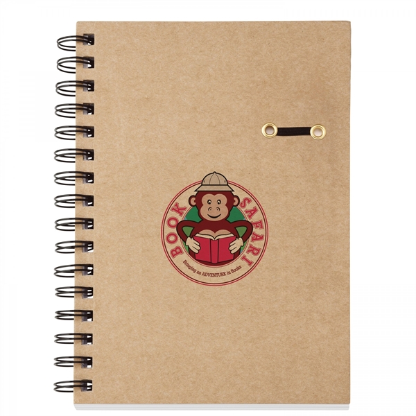 Non-refillable hard cover notebook contains 160 ivory lined pages Cover made... from ASI 88660 Spector & Co.