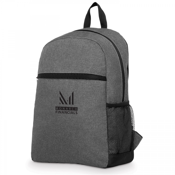Grey is the new black! This Flush-Front Backpack is a practical... from ASI 88660 Spector & Co.