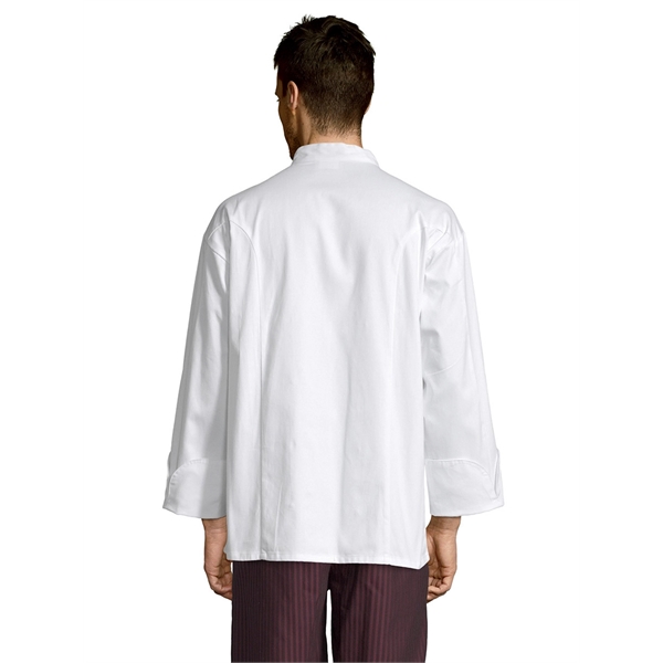 Uncommon Threads Unisex Palermo Executive Chef Coat - White... from ASI 86018 Scrub Authority / Uniform Stores