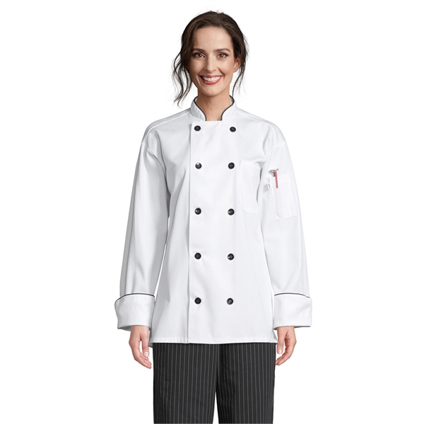 Uncommon Threads Unisex Madrid Chef Coat... from ASI 86018 Scrub Authority / Uniform Stores