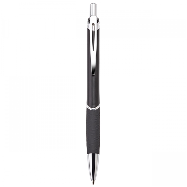 This heavyweight 18.5 grams push-action ballpoint plastic pen has a matte... from ASI 88660 Spector & Co.