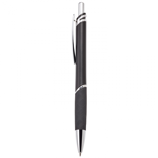 This heavyweight 18.5 grams push-action ballpoint plastic pen has a matte... from ASI 88660 Spector & Co.