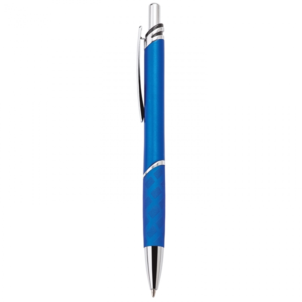 This heavyweight 18.5 grams push-action ballpoint plastic pen has a matte... from ASI 88660 Spector & Co.