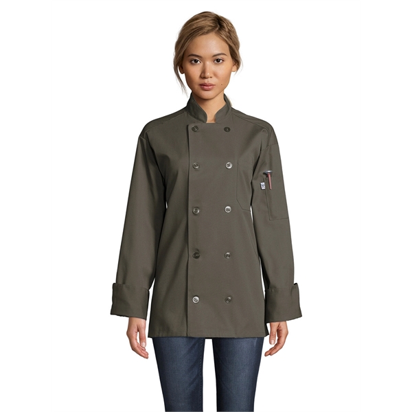 Uncommon Threads Unisex Orleans Chef Coat... from ASI 86018 Scrub Authority / Uniform Stores