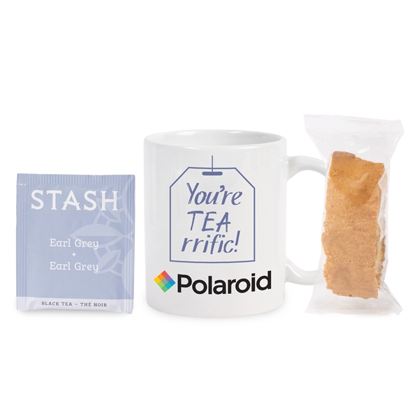 Stash Tea & Biscotti Mug Set... from ASI 44900 NC Custom (CI/Lanco) / Lanco