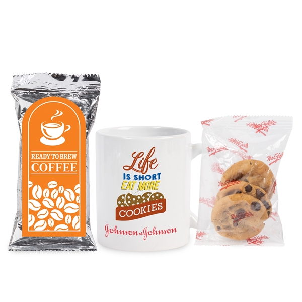 Mrs. Fields® Cookies and Coffee Mug Set... from ASI 44900 NC Custom (CI/Lanco) / Lanco