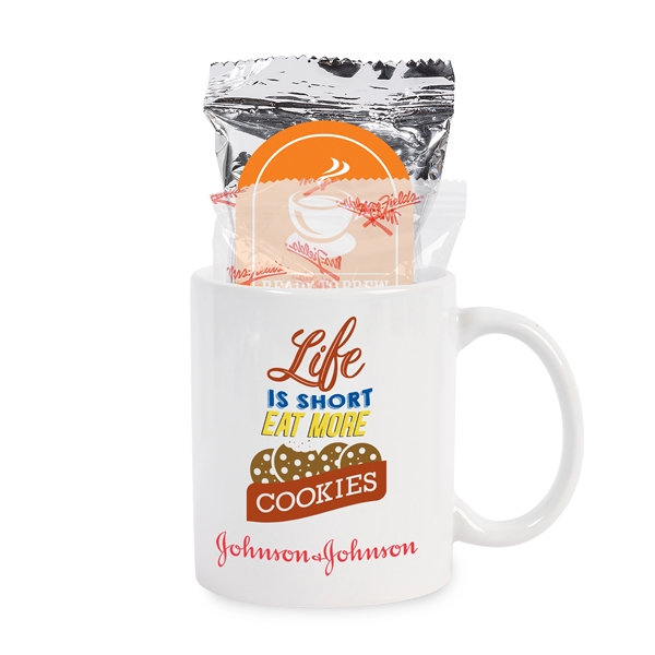 Mrs. Fields® Cookies and Coffee Mug Set... from ASI 44900 NC Custom (CI/Lanco) / Lanco