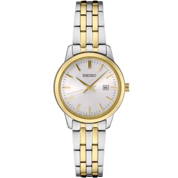 Ladies' Essentials Watch, Two-tone white dial... from ASI 61966 HPG / HPG Gold Beacon Premium Brands