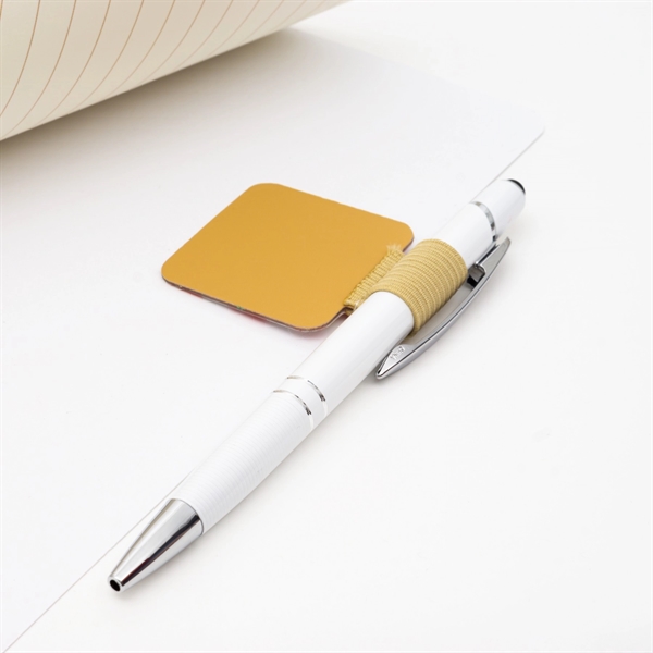 Premium vinyl patch with elastic pen loop.Pen is not includedPACKAGING Bulk... from ASI 88660 Spector & Co.