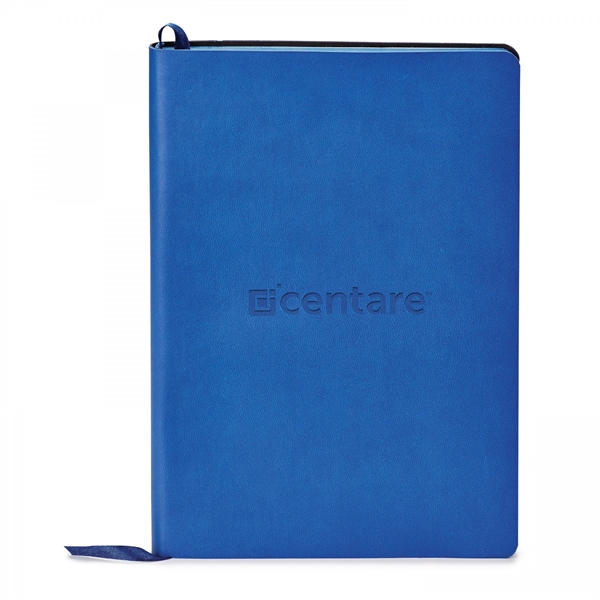 Vinyl journal with 160 ivory lined, perforated pages non-refillable.PACKAGING Bulk DEFAULT... from ASI 88660 Spector & Co.