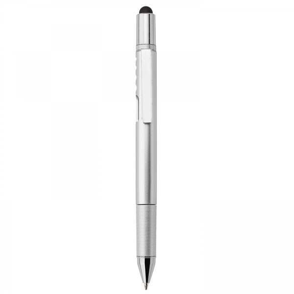 Functionality compliments style in this versatile 5-in-1 plastic twist-action ballpoint with... from ASI 88660 Spector & Co.