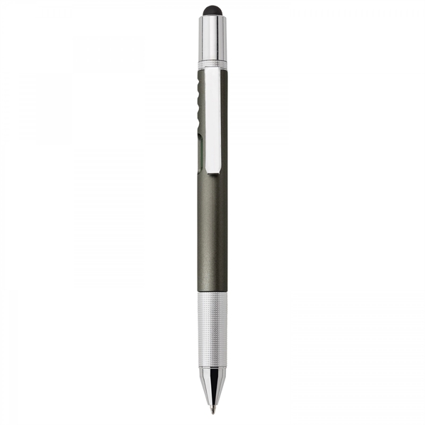 Functionality compliments style in this versatile 5-in-1 plastic twist-action ballpoint with... from ASI 88660 Spector & Co.