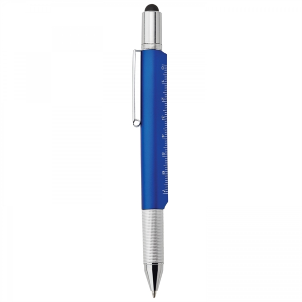 Functionality compliments style in this versatile 5-in-1 plastic twist-action ballpoint with... from ASI 88660 Spector & Co.