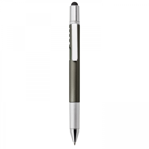 Functionality compliments style in this versatile 5-in-1 plastic twist-action ballpoint with... from ASI 88660 Spector & Co.