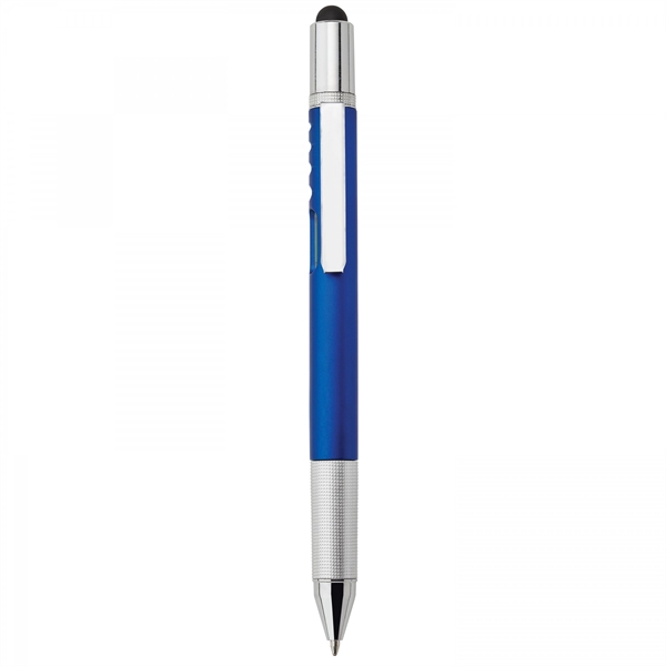 Functionality compliments style in this versatile 5-in-1 plastic twist-action ballpoint with... from ASI 88660 Spector & Co.