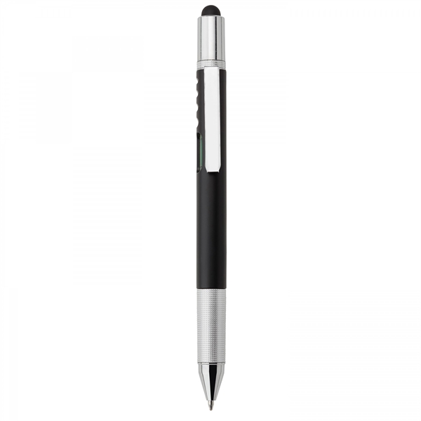 Functionality compliments style in this versatile 5-in-1 plastic twist-action ballpoint with... from ASI 88660 Spector & Co.