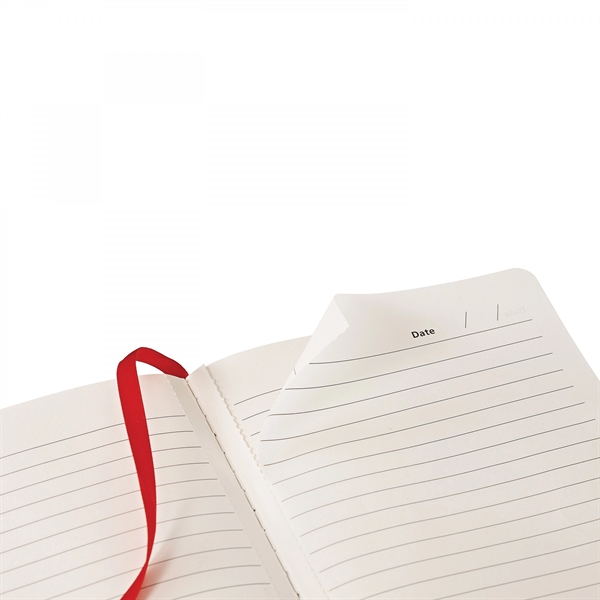 Vinyl hard cover with an interior gusseted pocket on back inside... from ASI 88660 Spector & Co.