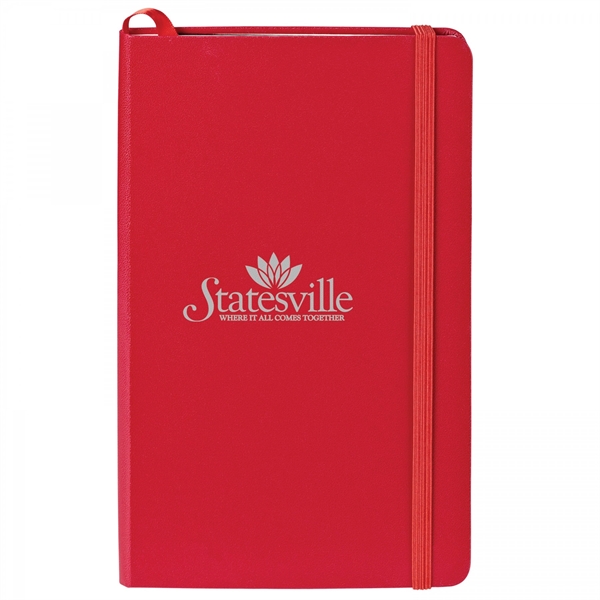 Vinyl hard cover with an interior gusseted pocket on back inside... from ASI 88660 Spector & Co.