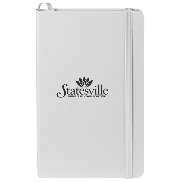 Vinyl hard cover with an interior gusseted pocket on back inside... from ASI 88660 Spector & Co.