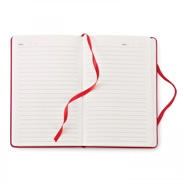 Vinyl hard cover with an interior gusseted pocket on back inside... from ASI 88660 Spector & Co.