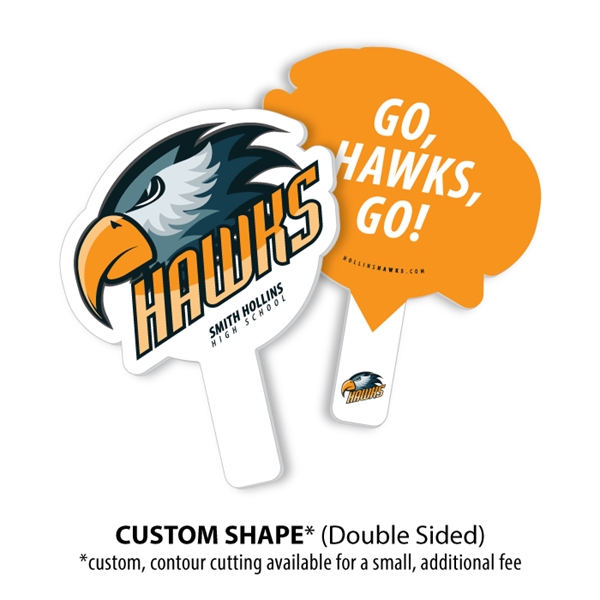 Auction Paddle Full Color w/ Handle... from ASI 54322 FireSprint Printing / FireSprint Line