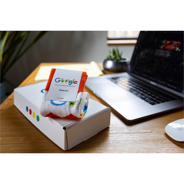 Double sided printing with 4 color digital printing.... from ASI 88072 Sock Club Enterprises LLC