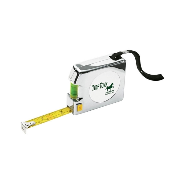 1.06" x 2.25" x 2.75" 12 foot tape measure with metal... from ASI 67866 Logomark/Valumark