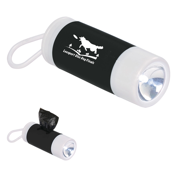 Dog bag dispenser with flashlight.... from ASI 61125 Hit Promotional Products / Hit®